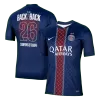Champions of Europe #26 PSG Home Soccer Jersey 2025/26 - Soccerdeal