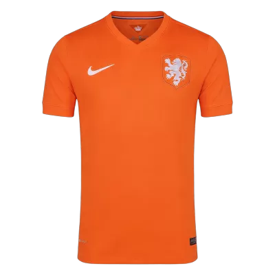 Retro 2014 Netherlands Home Soccer Jersey - Soccerdeal
