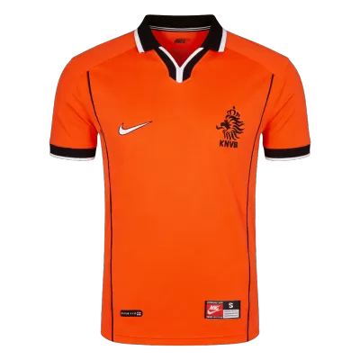 Retro 1998 Netherlands Home Soccer Jersey - Soccerdeal