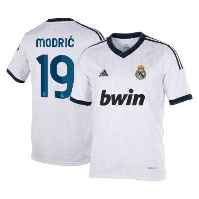 Retro MODRIĆ #19 2012/13 Real Madrid Home Soccer Jersey - Soccerdeal