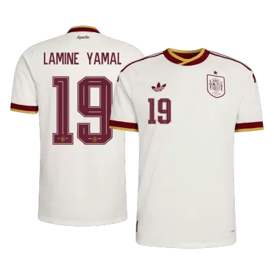 LAMINE YAMAL #19 Spain Away Soccer Jersey 2026 Player Version - Soccerdeal