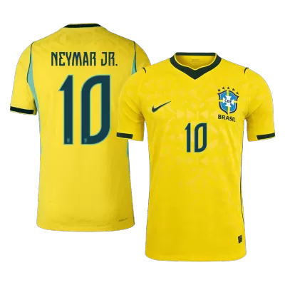 NEYMAR JR. #10 Brazil Home Soccer Jersey 2026 Player Version - Soccerdeal