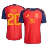 PEDRI #20 Spain Home Soccer Jersey 2026 Player Version - Soccerdeal