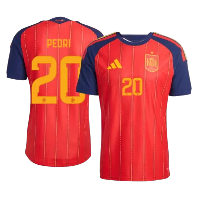 PEDRI #20 Spain Home Soccer Jersey 2026 Player Version - Soccerdeal