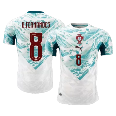 B.FERNANDES #8 Portugal Away Soccer Jersey 2026 Player Version - Soccerdeal