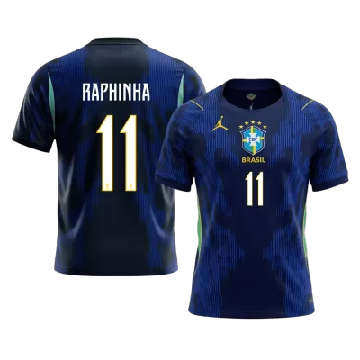 RAPHINHA #11 Brazil Away Soccer Jersey 2026 - Soccerdeal