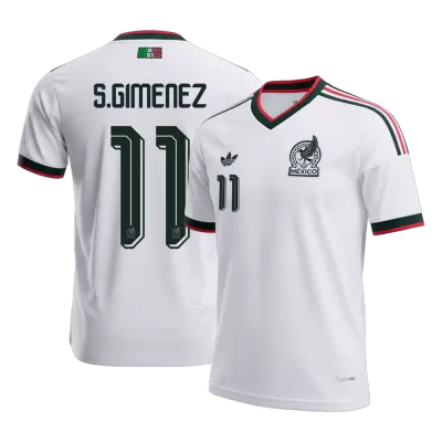 S.GIMENEZ #11 Mexico Away Soccer Jersey 2026 - Soccerdeal