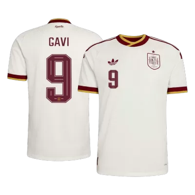 GAVI #9 Spain Away Soccer Jersey 2026 Player Version - Soccerdeal