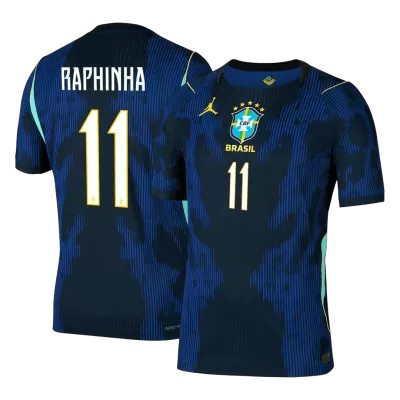 RAPHINHA #11 Brazil Away Soccer Jersey 2026 Player Version - Soccerdeal