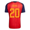 PEDRI #20 Spain Home Soccer Jersey 2026 - Soccerdeal