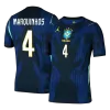 MARQUINHOS #4 Brazil Away Soccer Jersey 2026 Player Version - Soccerdeal