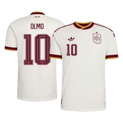 OLMO #10 Spain Away Soccer Jersey 2026 Player Version - Soccerdeal
