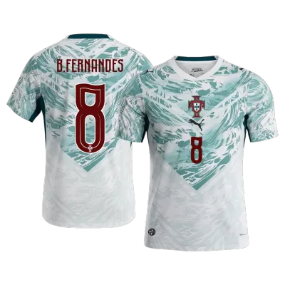 B.FERNANDES #8 Portugal Away Soccer Jersey 2026 - Soccerdeal
