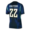 JOÃO PEDRO #22 Brazil Away Soccer Jersey 2026 Player Version - Soccerdeal