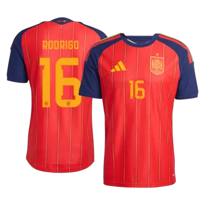 RODRIGO #16 Spain Home Soccer Jersey 2026 Player Version - Soccerdeal