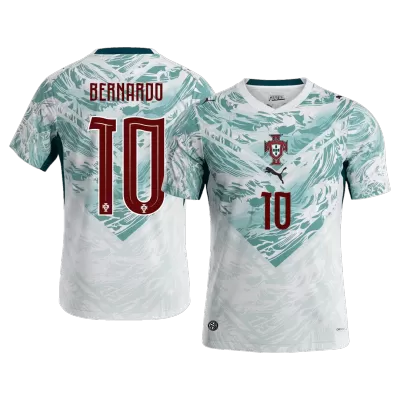BERNARDO #10 Portugal Away Soccer Jersey 2026 - Soccerdeal