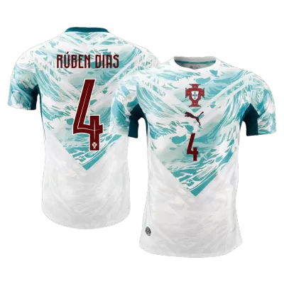 RÚBEN DIAS #4 Portugal Away Soccer Jersey 2026 Player Version - Soccerdeal