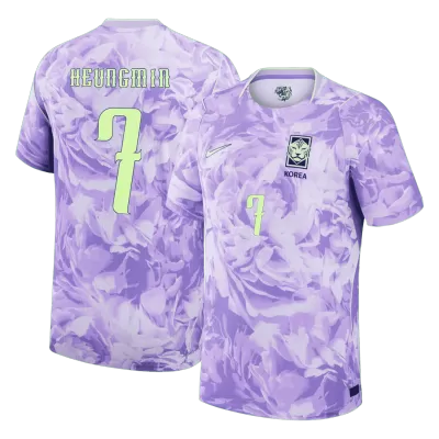 HEUNGMIN #7 South Korea Away Soccer Jersey 2026 Player Version - Soccerdeal