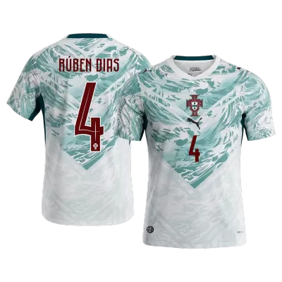 RÚBEN DIAS #4 Portugal Away Soccer Jersey 2026 - Soccerdeal
