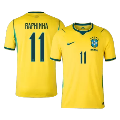 RAPHINHA #11 Brazil Home Soccer Jersey 2026 - Soccerdeal