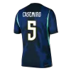 CASEMIRO #5 Brazil Away Soccer Jersey 2026 Player Version - Soccerdeal