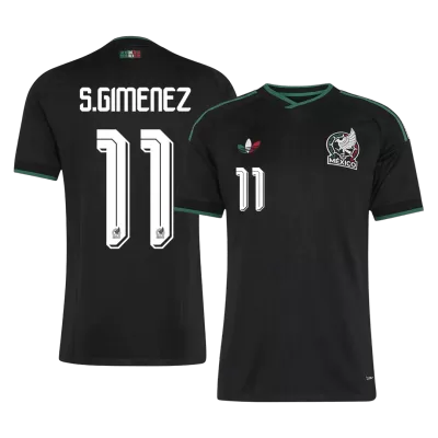 S.GIMENEZ #11 Mexico Third Away Soccer Jersey 2026 Player Version - Soccerdeal