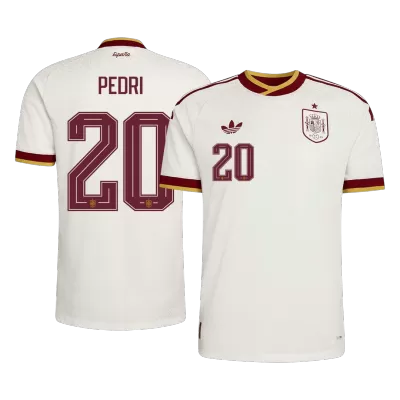 PEDRI #20 Spain Away Soccer Jersey 2026 Player Version - Soccerdeal