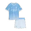 Kid's Manchester City Home Soccer Jersey Kit(Jersey+Shorts) 2026/27 - Soccerdeal