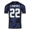 L. MARTÍNEZ #22 Argentina Away Soccer Jersey 2026 - Soccerdeal