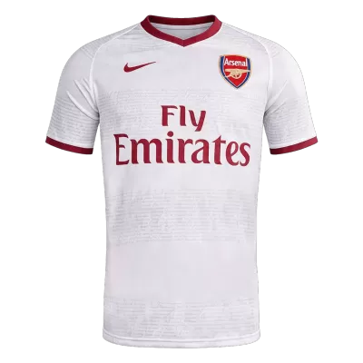 Retro 2007/08 Arsenal Away Soccer Jersey - Soccerdeal