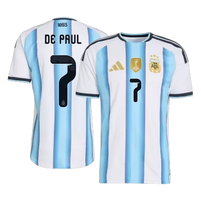 DE PAUL #7 Argentina Home Soccer Jersey 2026 Player Version - Soccerdeal
