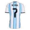 DE PAUL #7 Argentina Home Soccer Jersey 2026 Player Version - Soccerdeal