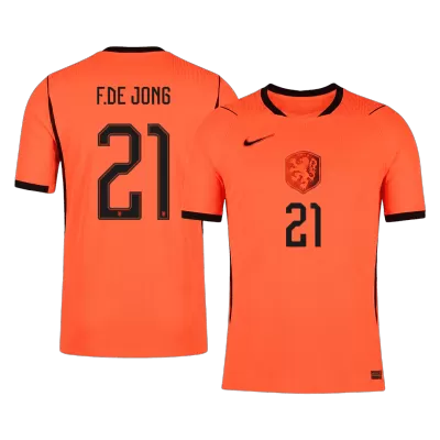 F.DE JONG #21 Netherlands Home Soccer Jersey 2026 Player Version - Soccerdeal