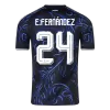 E. FERNÁNDEZ #24 Argentina Away Soccer Jersey 2026 - Soccerdeal