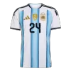 E. FERNÁNDEZ #24 Argentina Home Soccer Jersey 2026 - Soccerdeal