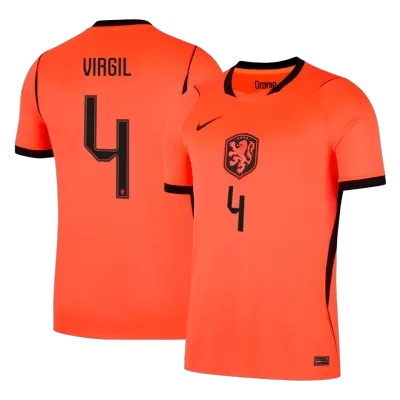 VIRGIL #4 Netherlands Home Soccer Jersey 2026 - Soccerdeal