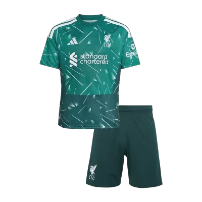 Kid's Liverpool Goalkeeper Soccer Jersey Kit(Jersey+Shorts) 2026/27 - Soccerdeal