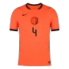 VIRGIL #4 Netherlands Home Soccer Jersey 2026 Player Version - Soccerdeal