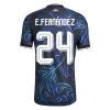 E. FERNÁNDEZ #24 Argentina Away Soccer Jersey 2026 Player Version - Soccerdeal