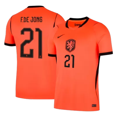 F.DE JONG #21 Netherlands Home Soccer Jersey 2026 - Soccerdeal