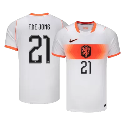 F.DE JONG #21 Netherlands Away Soccer Jersey 2026 - Soccerdeal