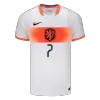 XAVI #7 Netherlands Away Soccer Jersey 2026 - Soccerdeal