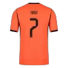XAVI #7 Netherlands Home Soccer Jersey 2026 Player Version - Soccerdeal