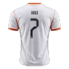 XAVI #7 Netherlands Away Soccer Jersey 2026 Player Version - Soccerdeal