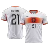 F.DE JONG #21 Netherlands Away Soccer Jersey 2026 Player Version - Soccerdeal