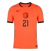 F.DE JONG #21 Netherlands Home Soccer Jersey 2026 Player Version - Soccerdeal