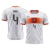 VIRGIL #4 Netherlands Away Soccer Jersey 2026 Player Version - Soccerdeal