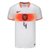 VIRGIL #4 Netherlands Away Soccer Jersey 2026 - Soccerdeal