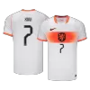 XAVI #7 Netherlands Away Soccer Jersey 2026 - Soccerdeal