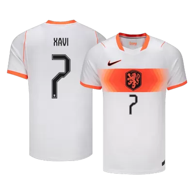 XAVI #7 Netherlands Away Soccer Jersey 2026 - Soccerdeal